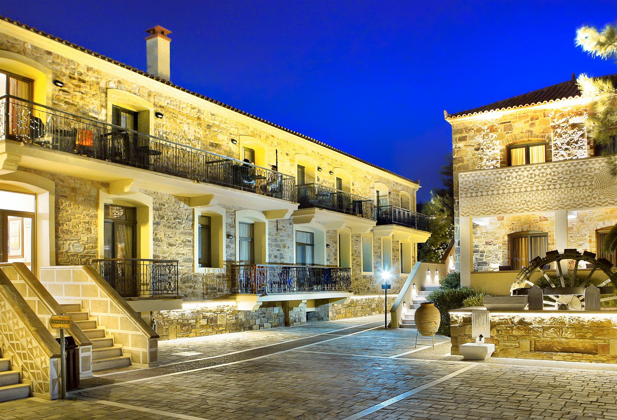 Hotel Grecian Castle Chios Exterior foto